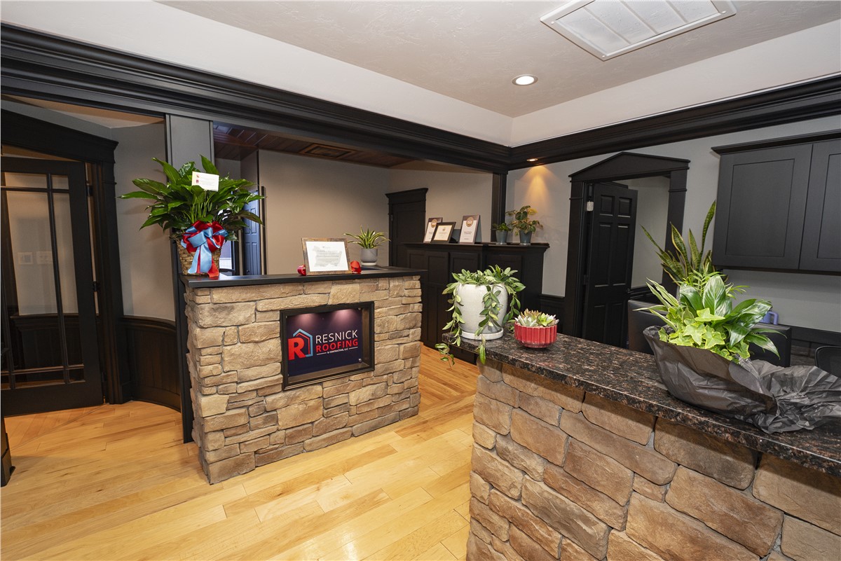 Resnick Roofing office interior